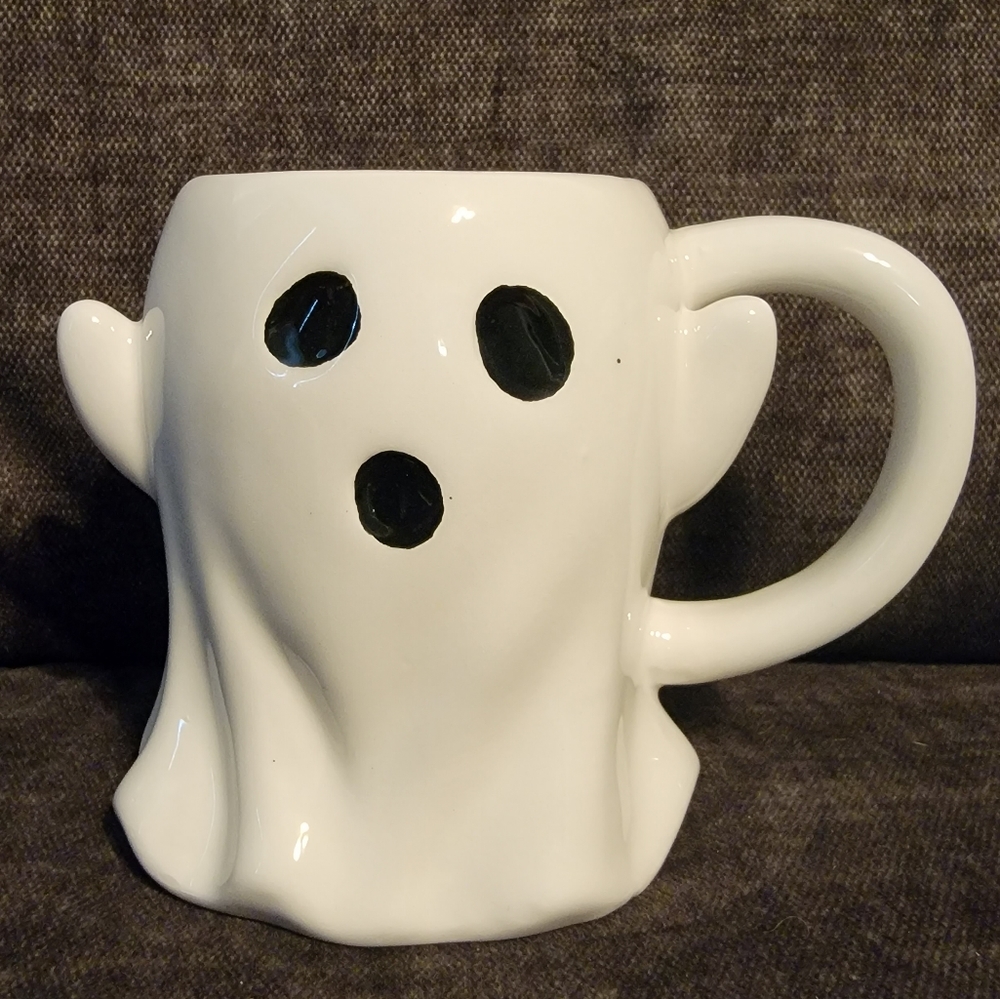 Ghost coffee cup